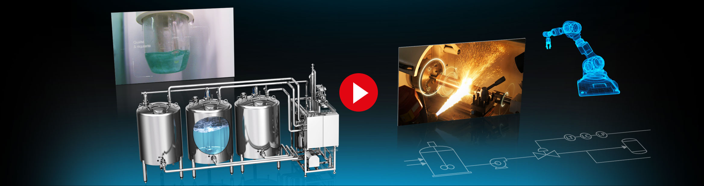 Films d'entreprises industrielles - Animations 3D